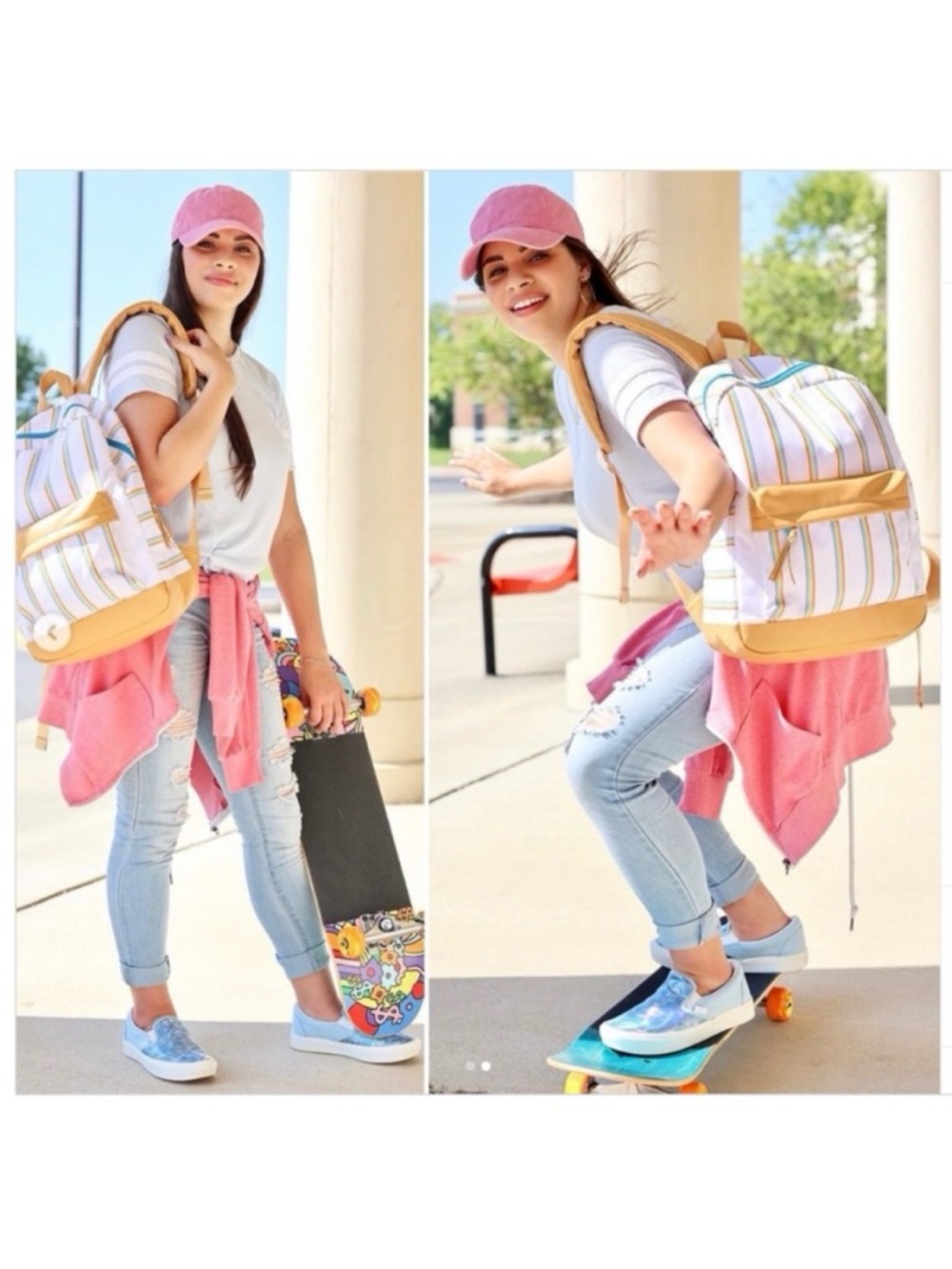 Moriah Elizabeth Rainbow Backpack